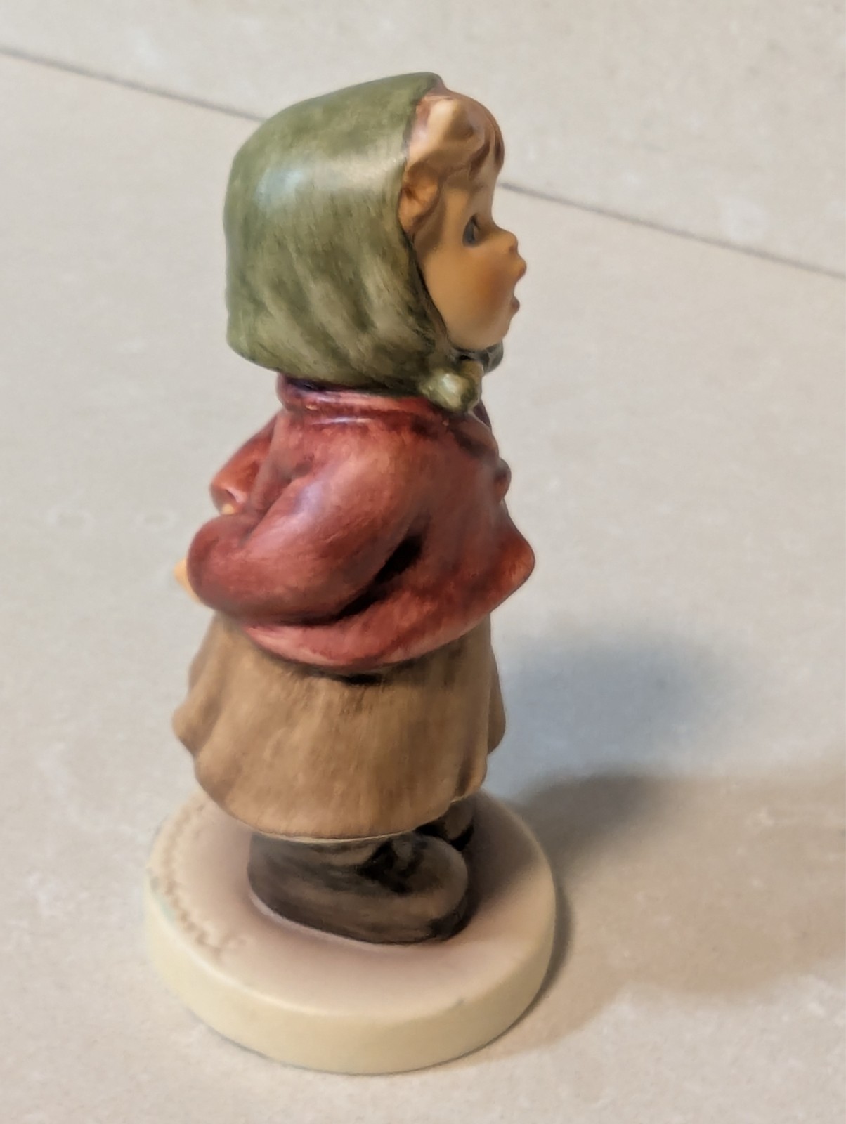 goebel hummel figurine #2181, “Clear as a Bell”, 2002, Height approx 3.50″, TMK5