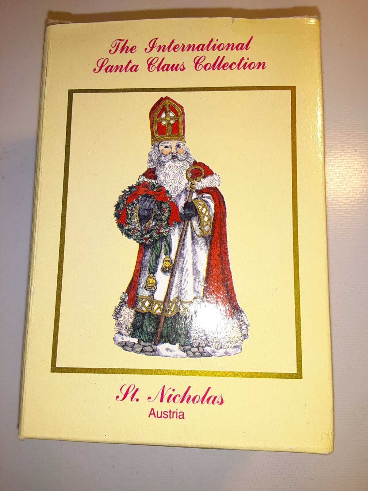 International Santa Claus Collection Figurines ~ St. Nicholas ~ Austria