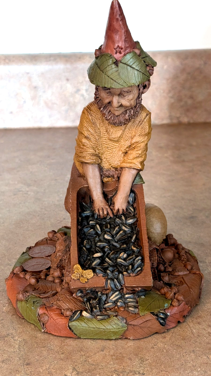 TOM CLARK GNOME “HITCH” YEAR 1987 MOLD #62 CAIRN STUDIO FREE SHIPPING