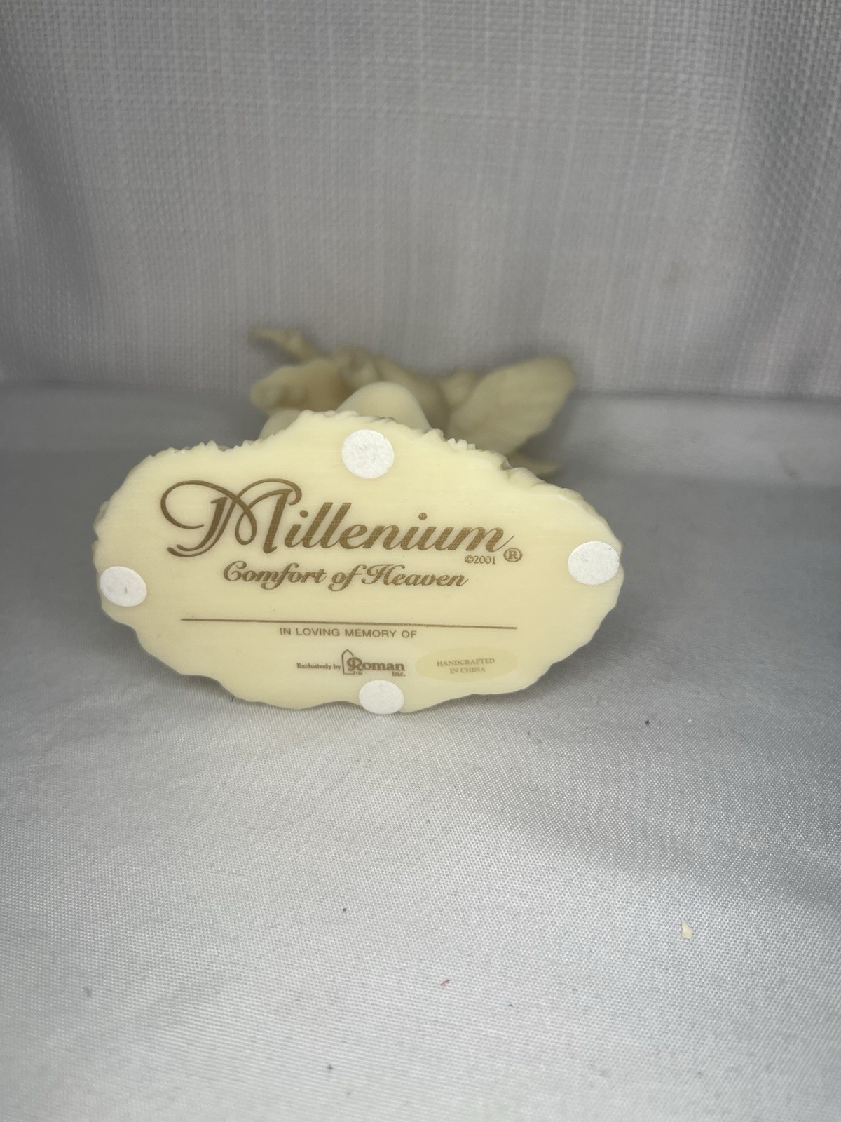 2001 Roman Inc “When God Calls Little Children” Figurine w/Box