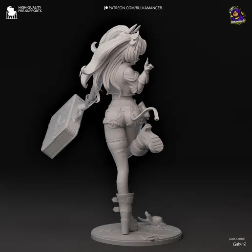 Nicole Demara Zenless Zone Zero Resin Kit | 1:6 Scale | Anime Agent Figure | DIY