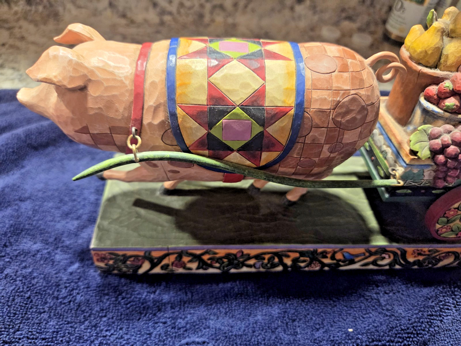 JIM SHORE “This Little Piggy Went To Market” Figurine Estate Find 2007