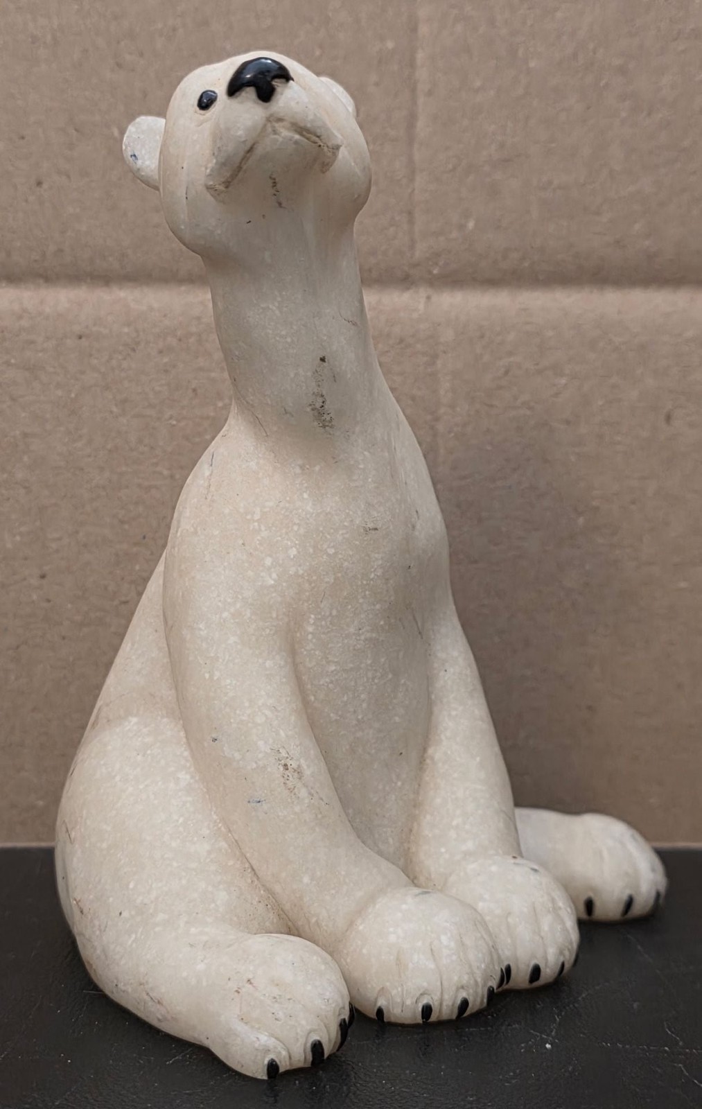 Second Nature Design Quarry Critters Porter Polar Bear Figurine