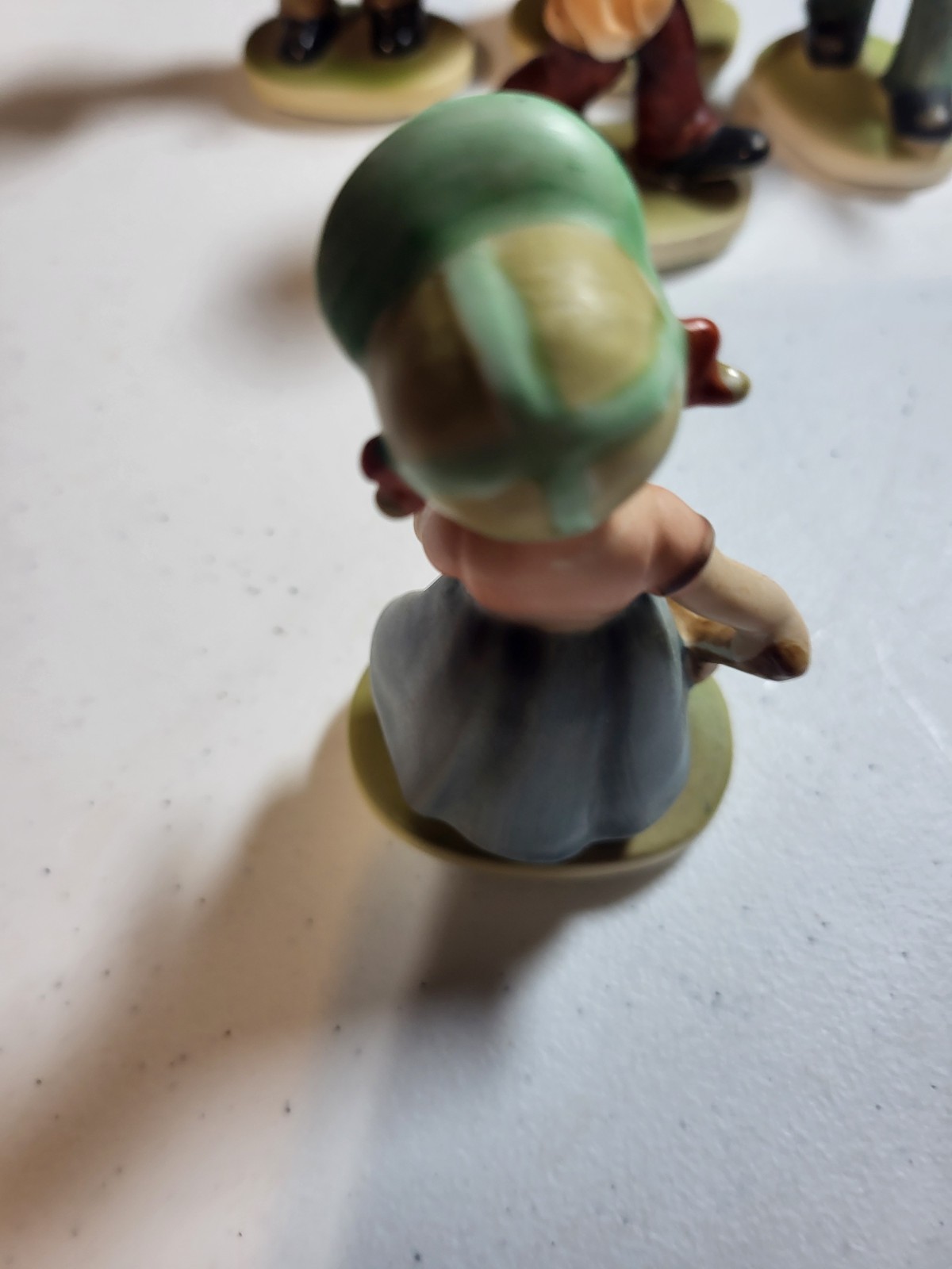 Napcoware Lot Of 5 Vintage Boys And Girls Sports Figurines, C7365 Made In Japan