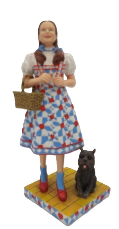 SET OF 3 BRADFORD EXCHANGE WONDERS OF OZ FIGURINES DOROTHY, 2 WITCHES