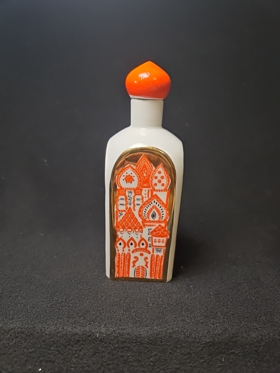 Vintage USSR porcelain collectible bottle 1970-1980 Shtof “Sofia Kyiv”