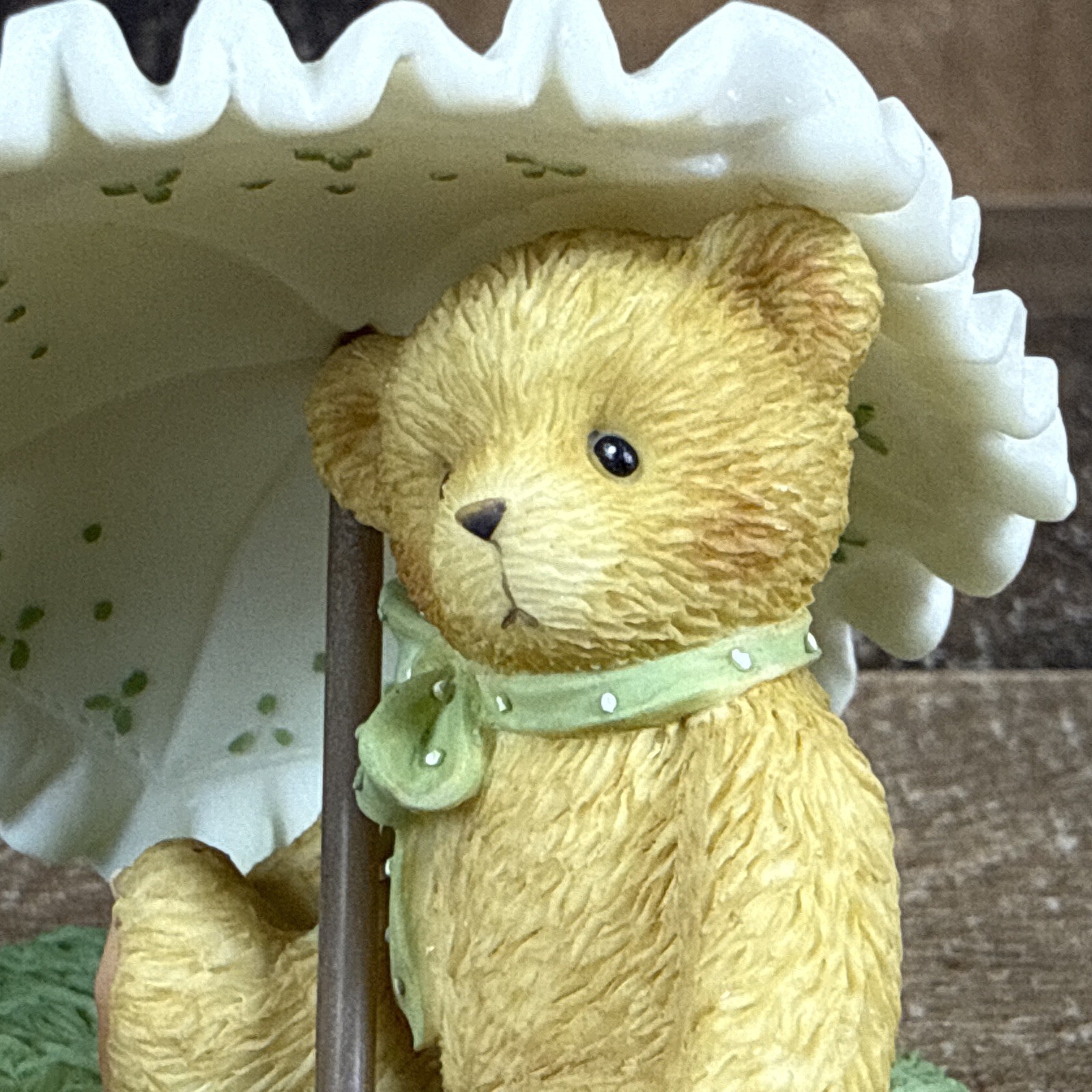 CHERISHED TEDDIES ROSIE, 2004 CLUB EXCLUSIVE, STONE RESIN BEAR MINI FIGURINE