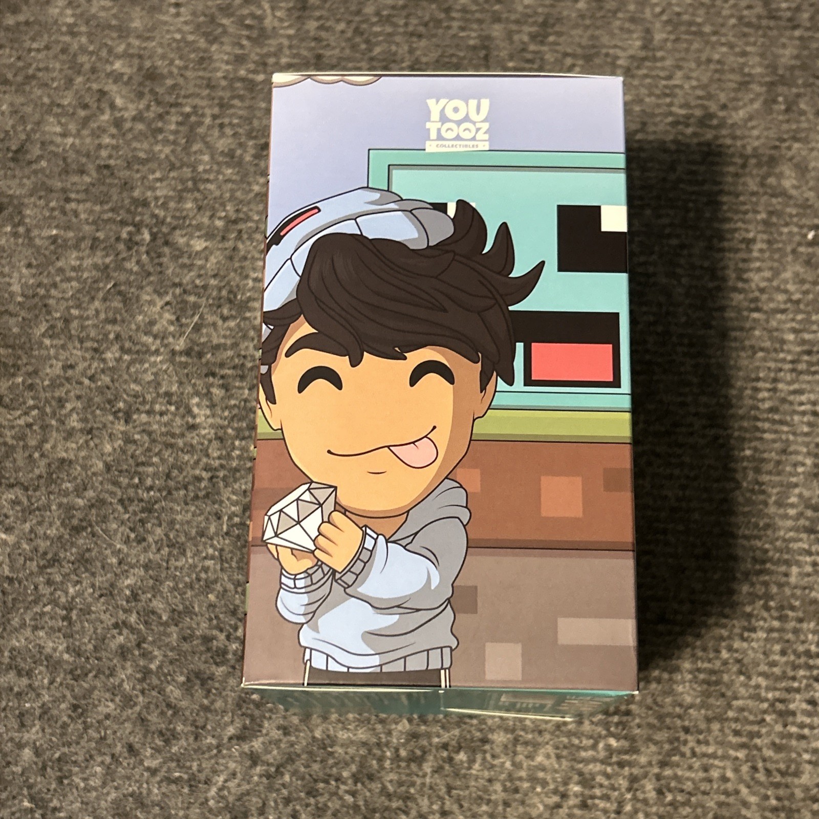 Youtooz Skeppy Diamond Vinyl Figure #241 Minecraft Youtube Dream SMP Limited
