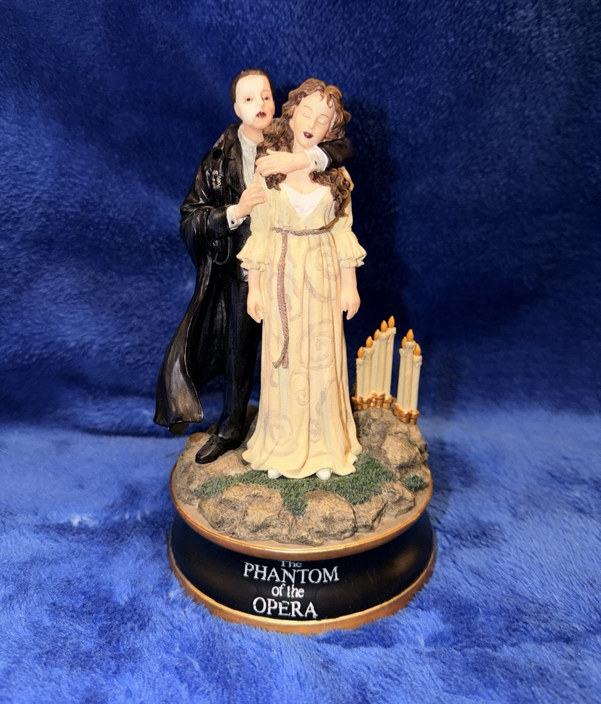 San Francisco Music Box Co Musical Phantom of the Opera Figurine 1986