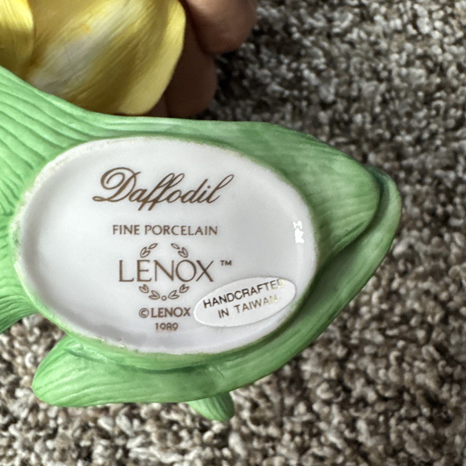10 Lenox Porcelain Flower Figurines