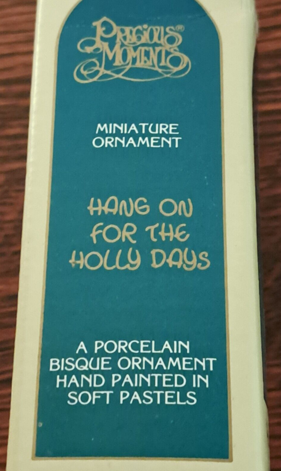 Precious Moments 520292 Hang On For The Holly Days Special 1988 Issue