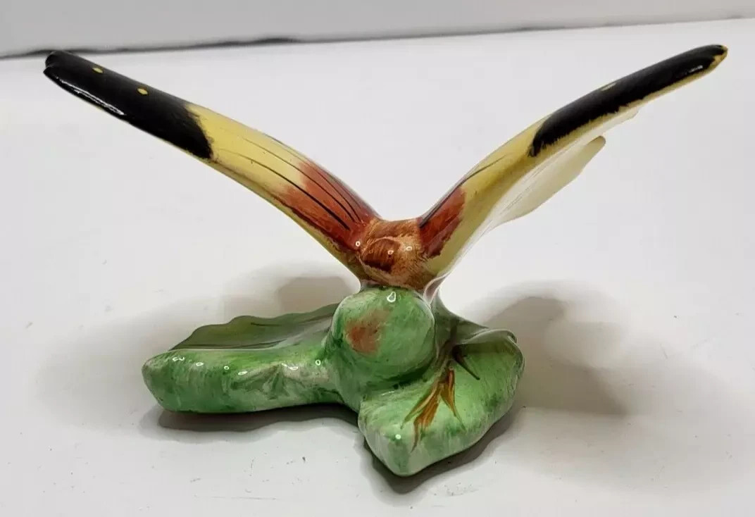 Butterfly Ceramic Small Figurine Home Decor Collectible Lepidoptera Insect Piece