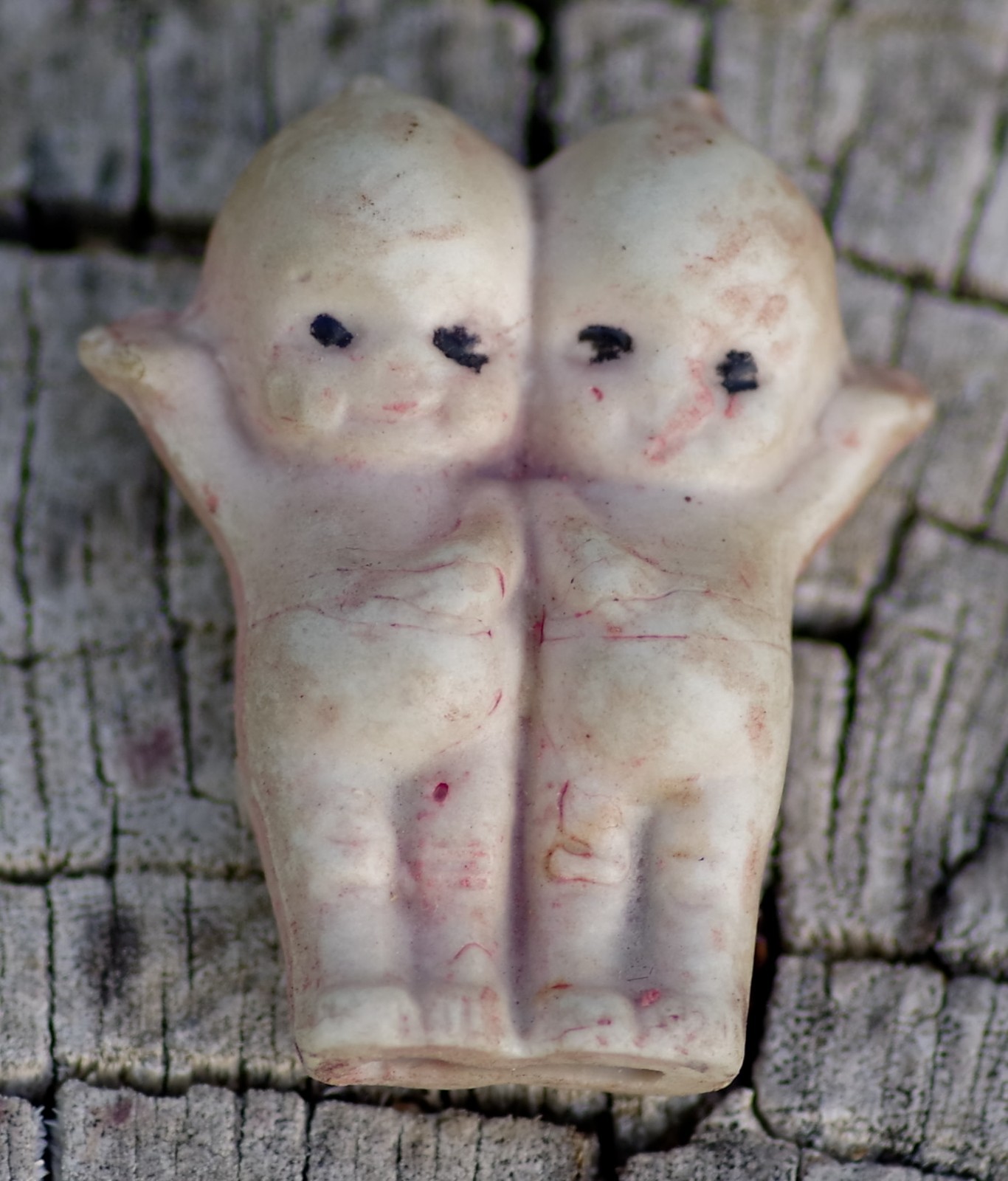 Antique Miniature Figurine Bisque Ceramic Kewpie Made in Japan c.1920’s RARE!