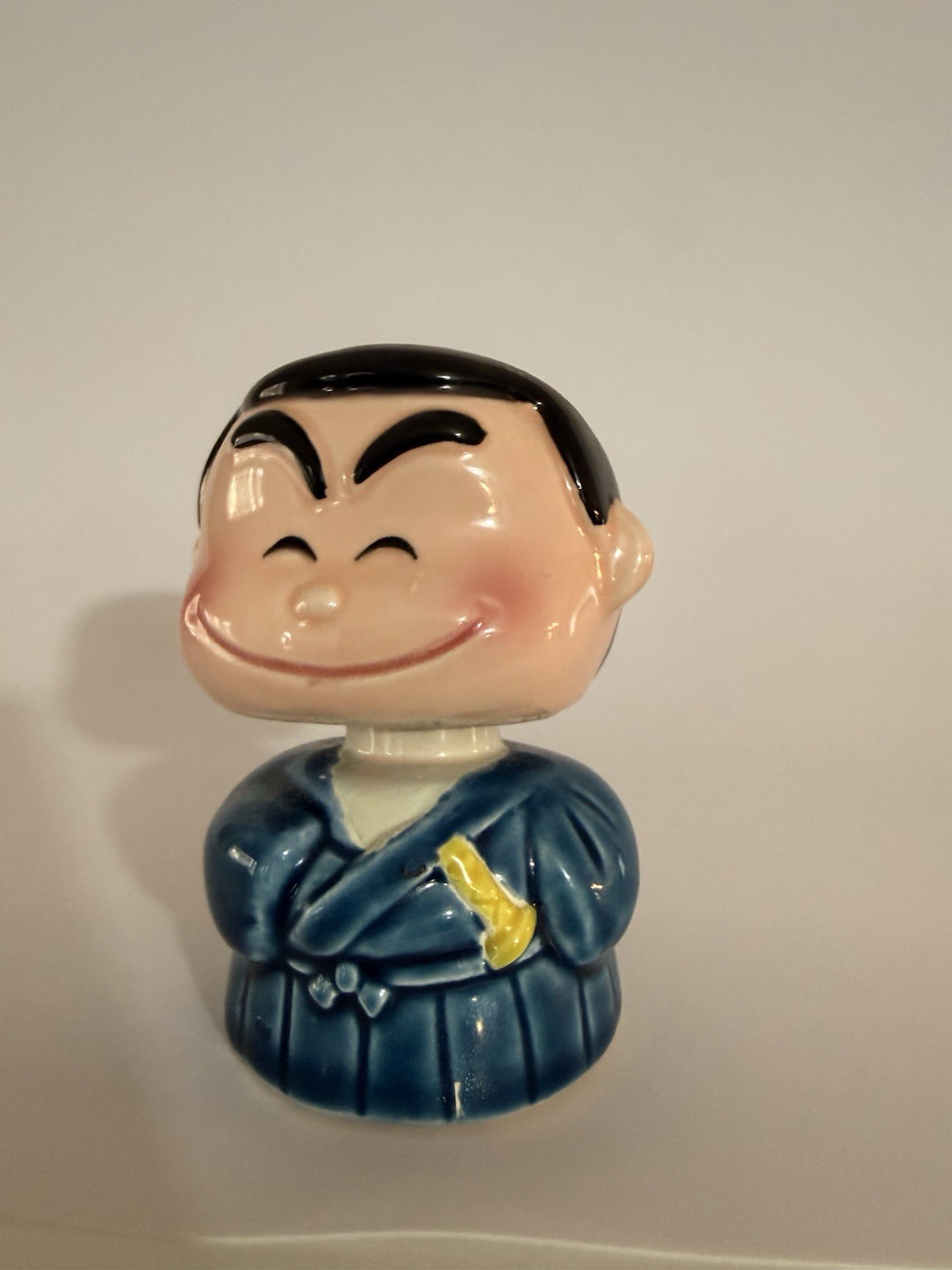 Kawaii Japanese Style Ceramic Boy Figurine