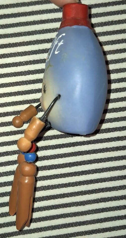 VTG LAUNDRY WMG ANTHROPOMORPHIC SOFT FABRIC SOFTENER BOTTLE SHELF SITTER – 2010