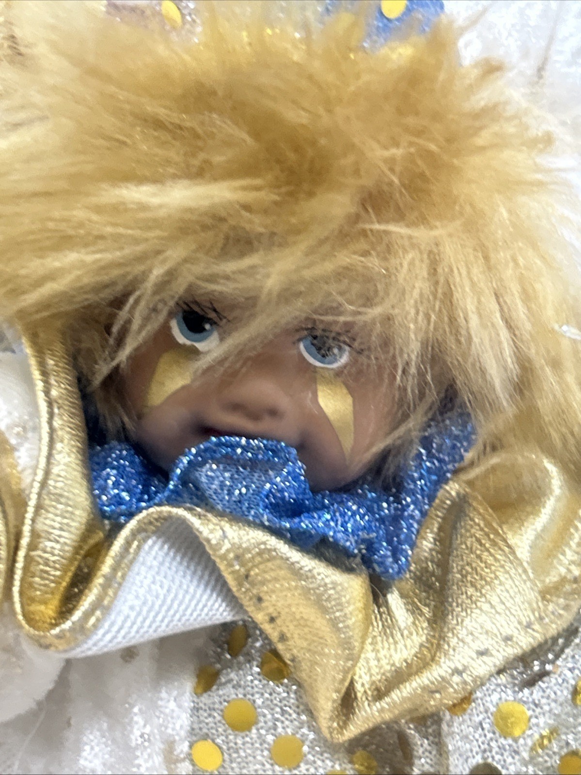 Classic Treasures Sand Clown (Jester) Ethnic Porcelain Doll