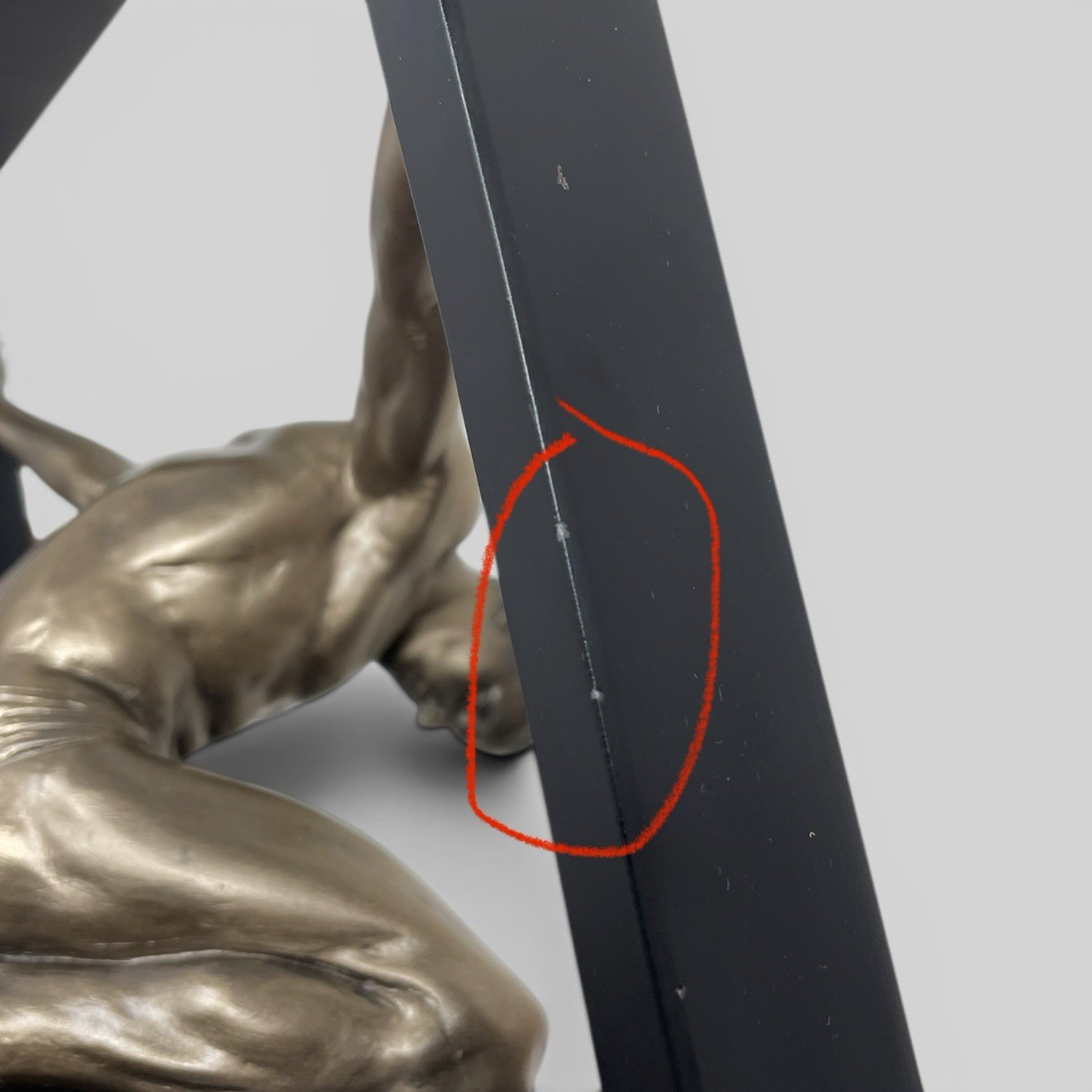 Veronese Design 2012 Bronze Finish Athletic Man Exotic Body Sculpture Art Figure