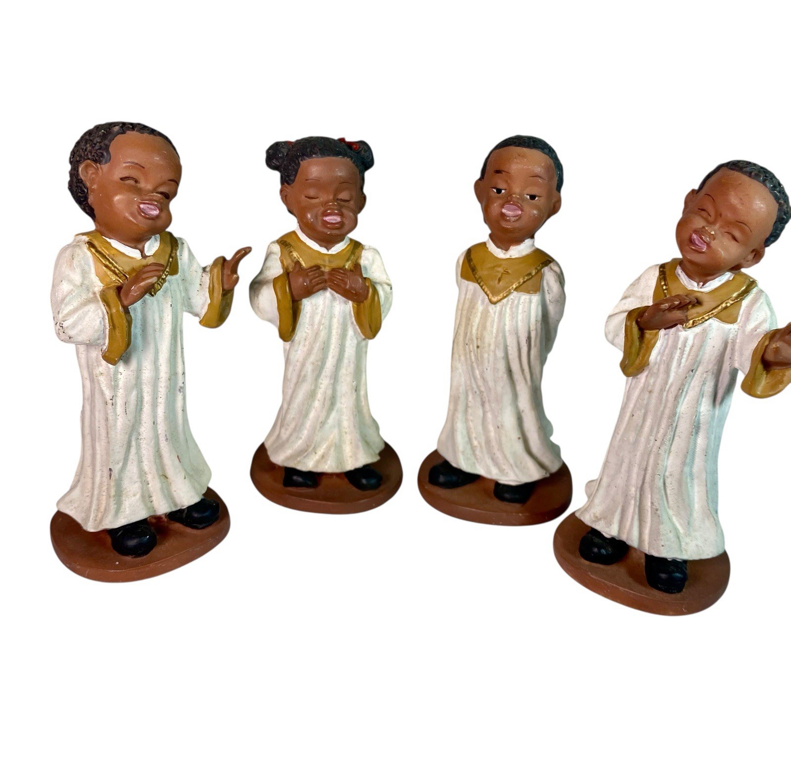 The Church Collection Vintage Figurine African American Children’s Choir U.T.I.