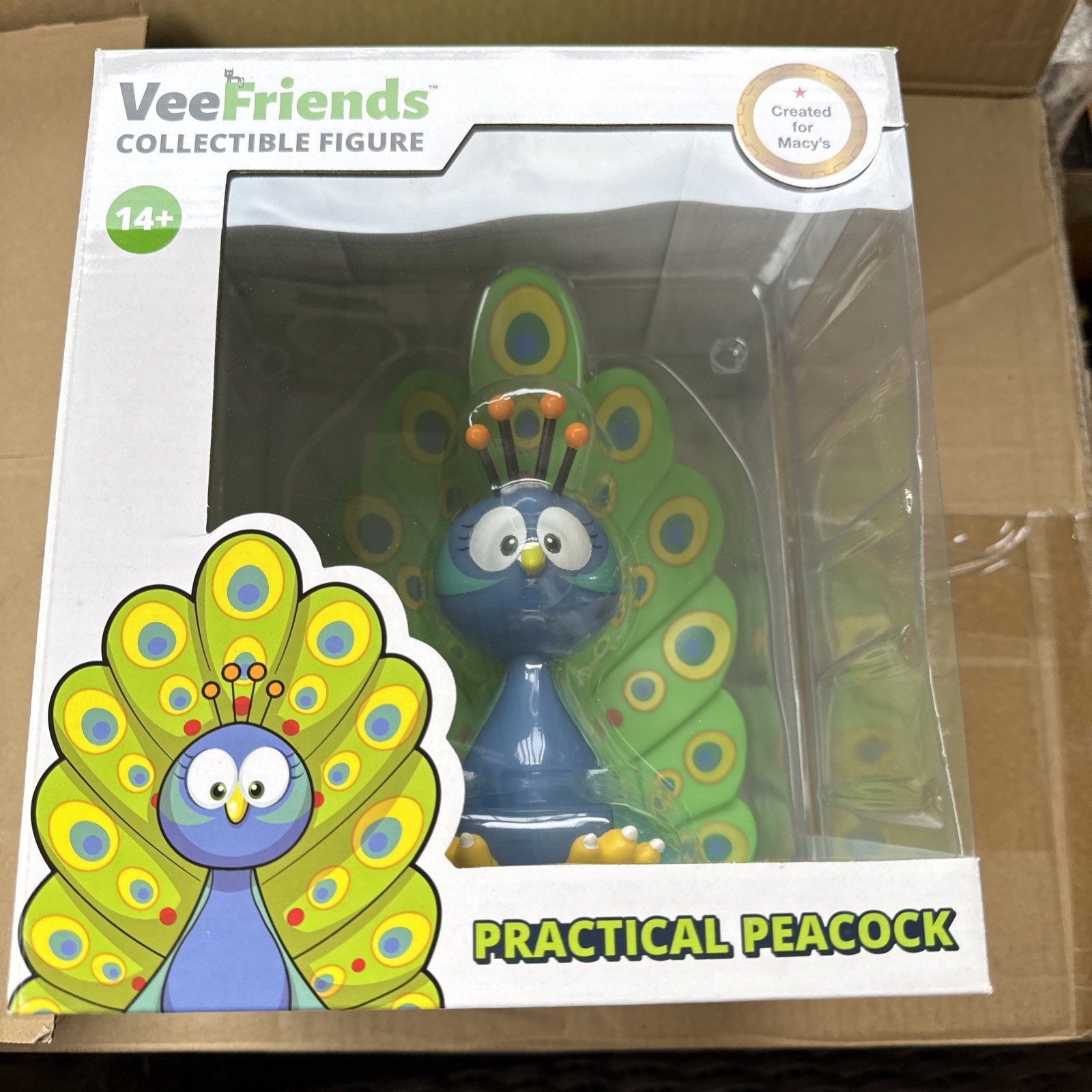 NEW VeeFriends Collectible Practical Peacock Figurine Created for Macys