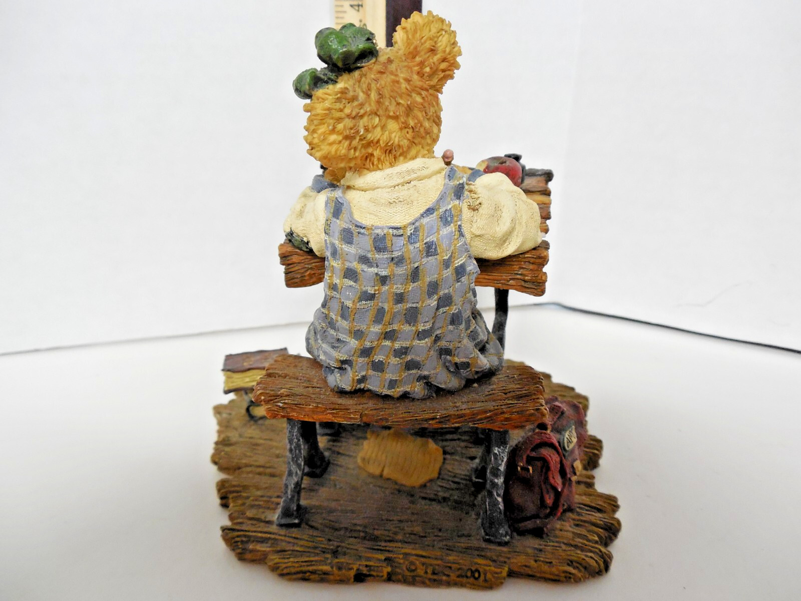 Boyds Bearstones #228364 Amy B. Bearsdale “Is it Lunchtime Yet?” 4 in tall