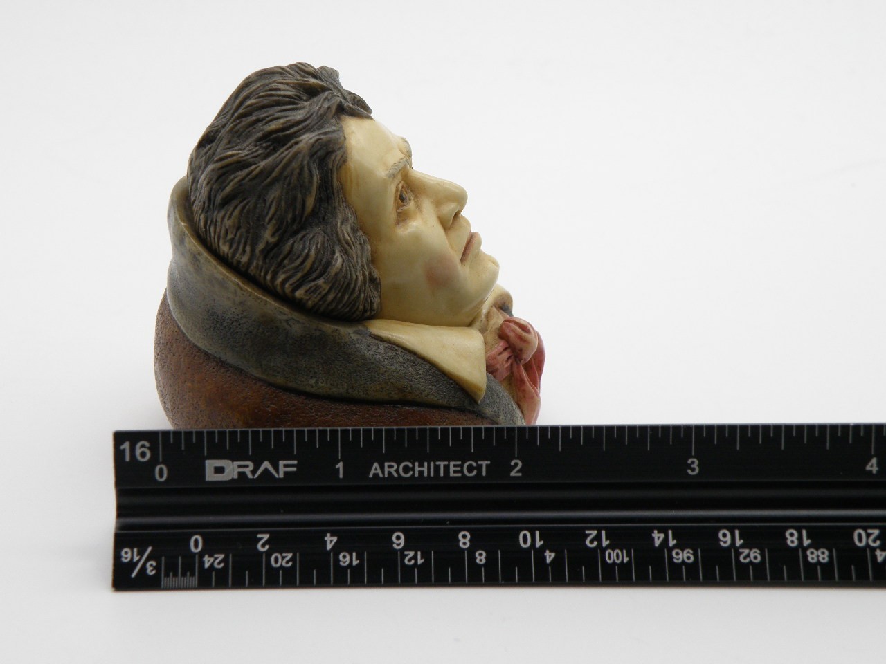 Vtg BEETHOVEN Small Trinket Box 2.5″ x 2.25″ x 2.5″ Classical Musician