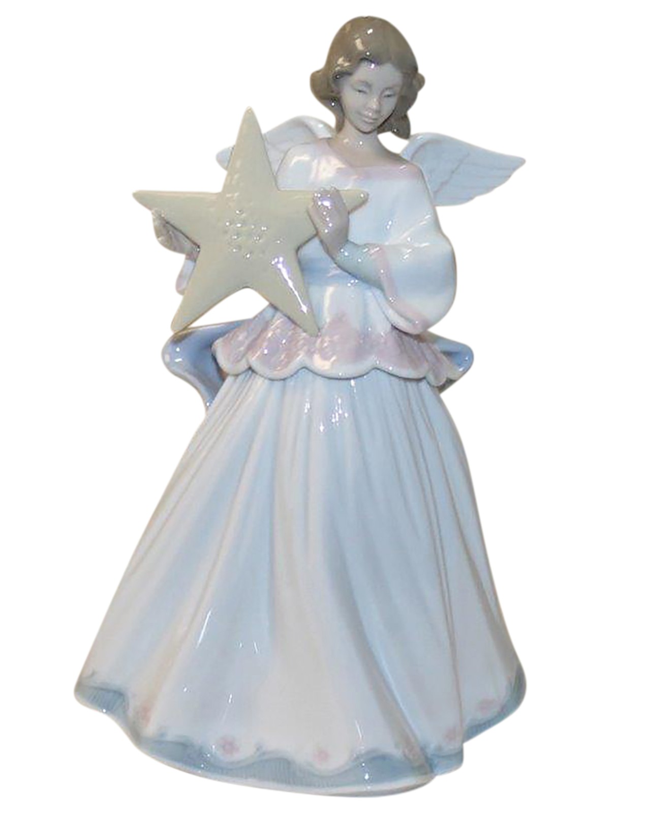 Lladro Figurine Angel of the Stars – Tree Topper, (6132) 8.25 NIB