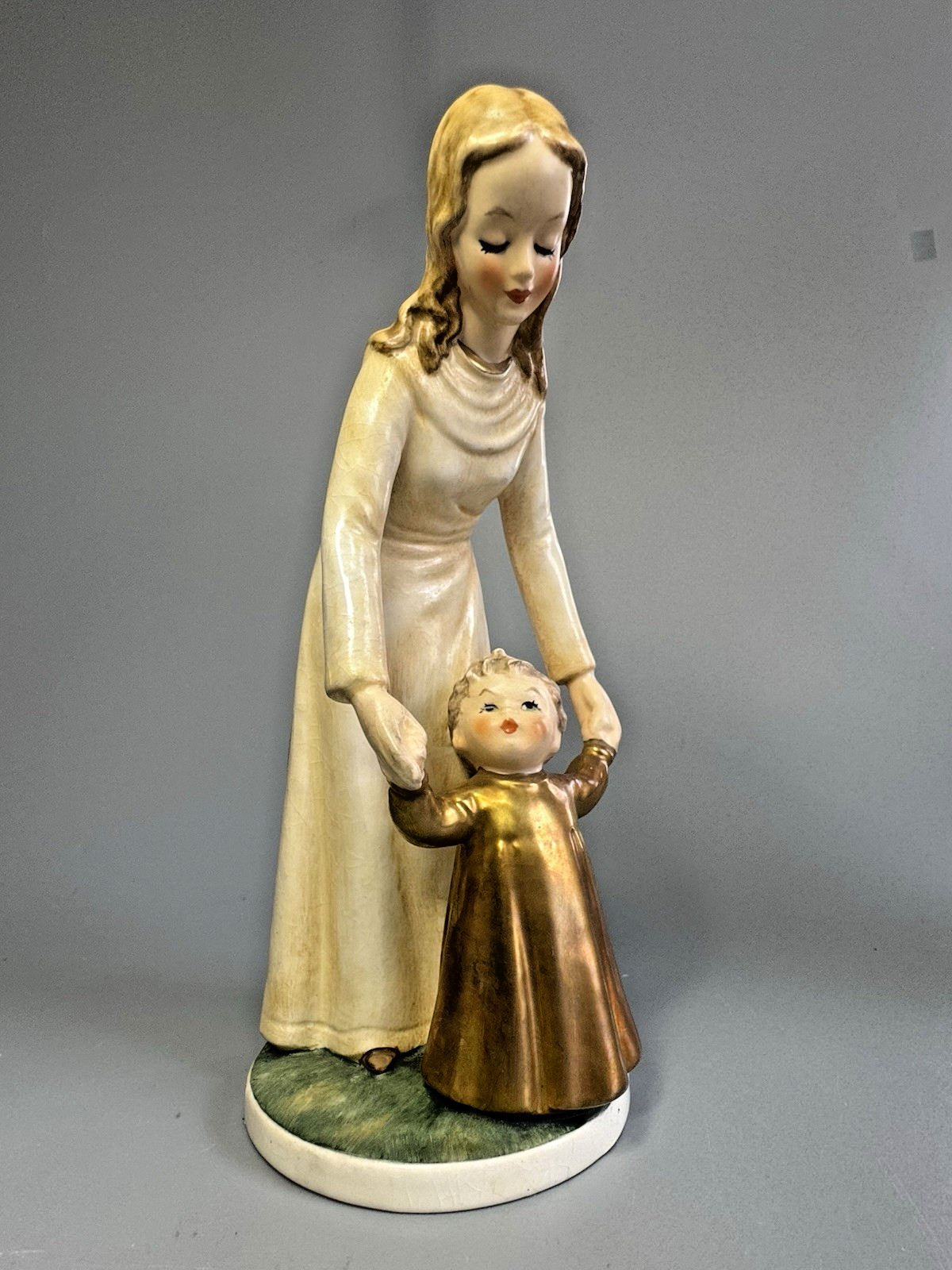 GOEBEL W Germany Figurine Mother Child Her Shining Hour 1966 Charlot Byj Vintage