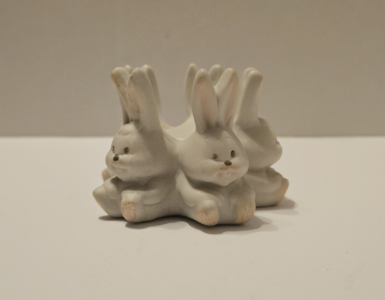 Small Circle of Bunny Rabbits Figurine