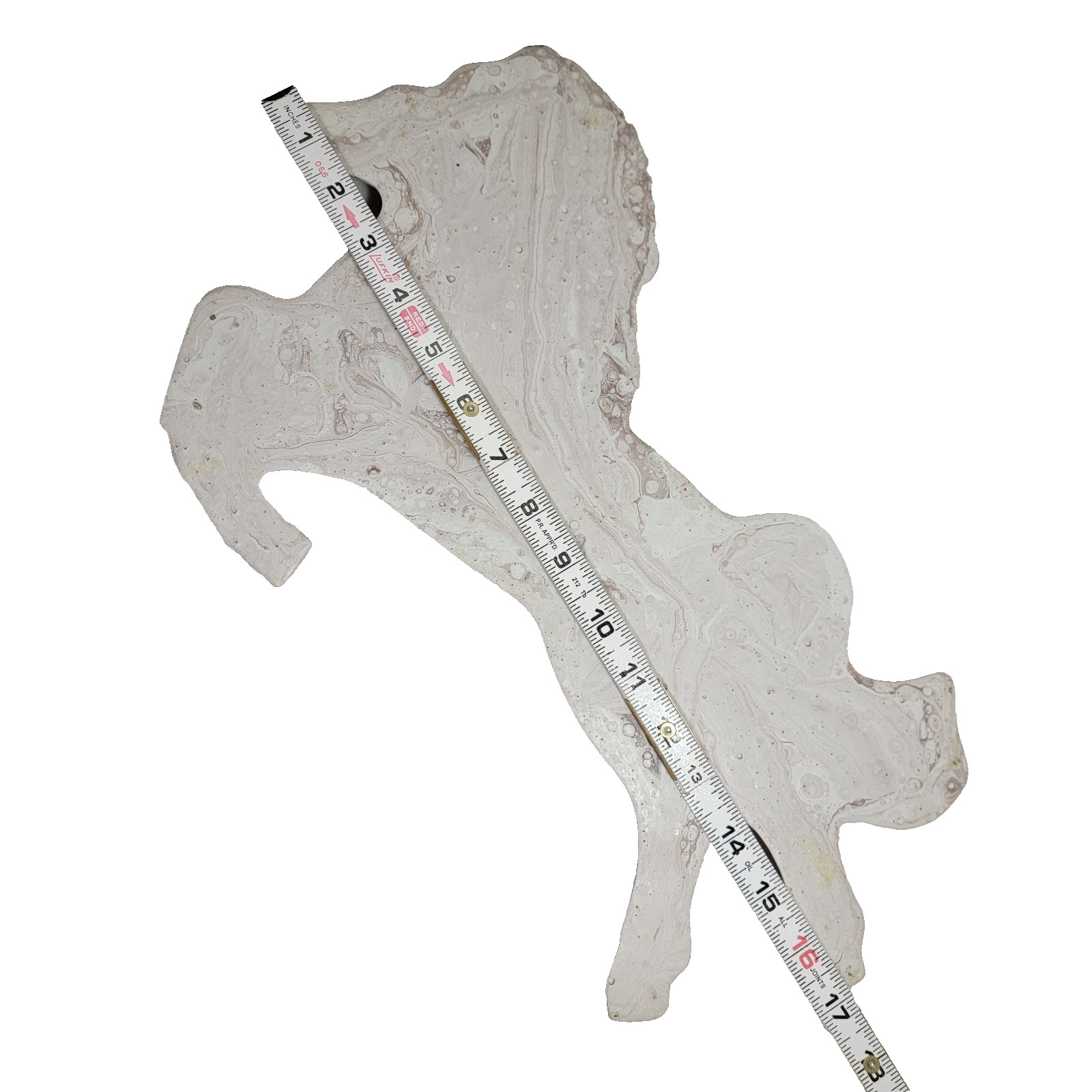 Vintage Resin Galloping Horses Wall Hanging Decor Marble Look and Design