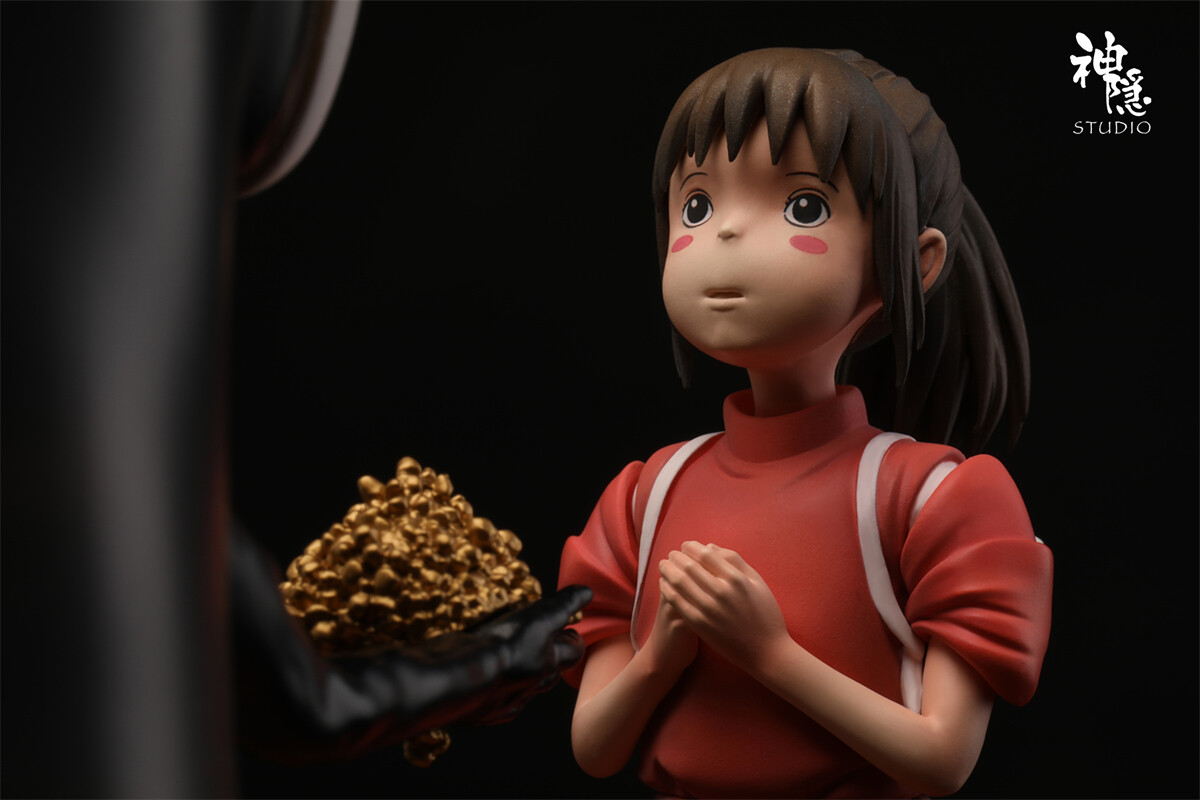 ShenYin STUDIO Spirited Away Scenario Anime Painted Resin Model Statue New Stock