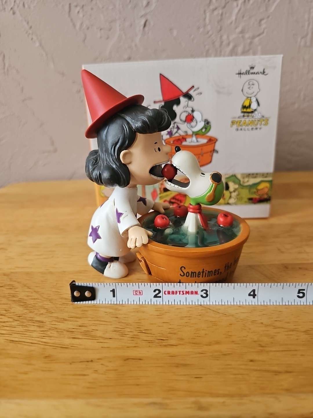 Hallmark Peanuts Halloween Sometimes The Best Treat Is A Good Trick Snoopy Lucy