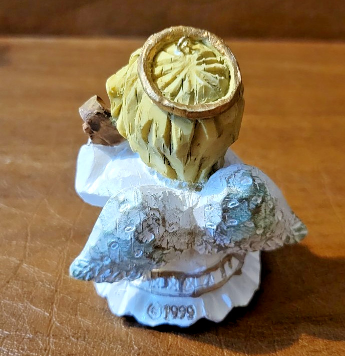 Angel Figurine Lot Bundle – Spun Glass, Porcelain, Ceramic, Handmade