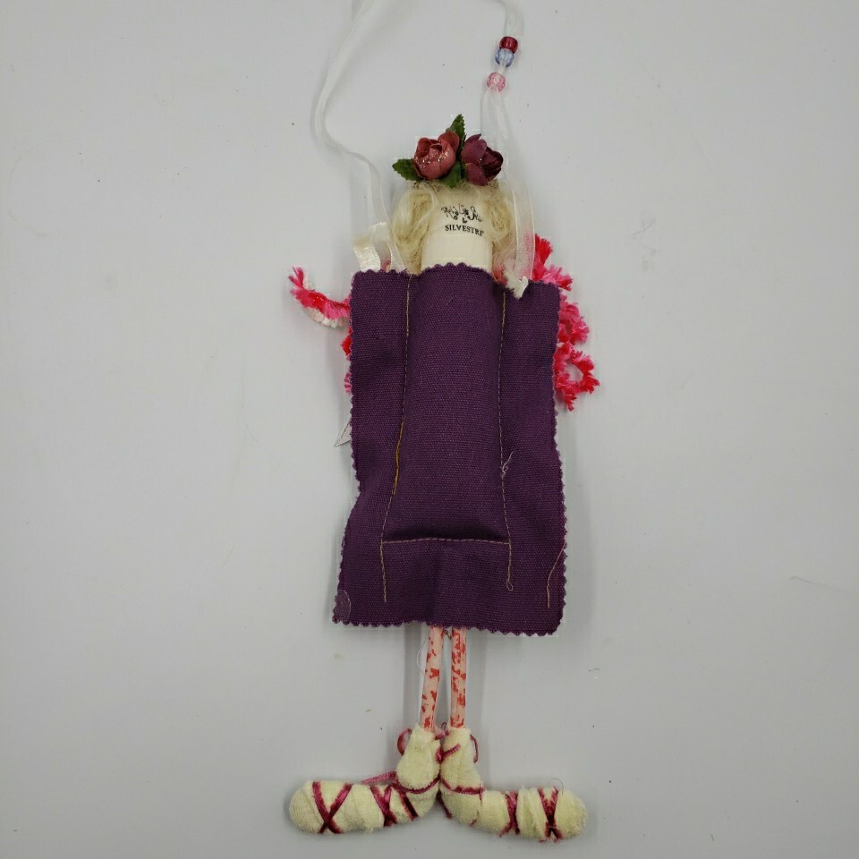 Ruby Lips Studio Silvestri Hanging Rag Doll Dance Like Nobodys Watching 12 In