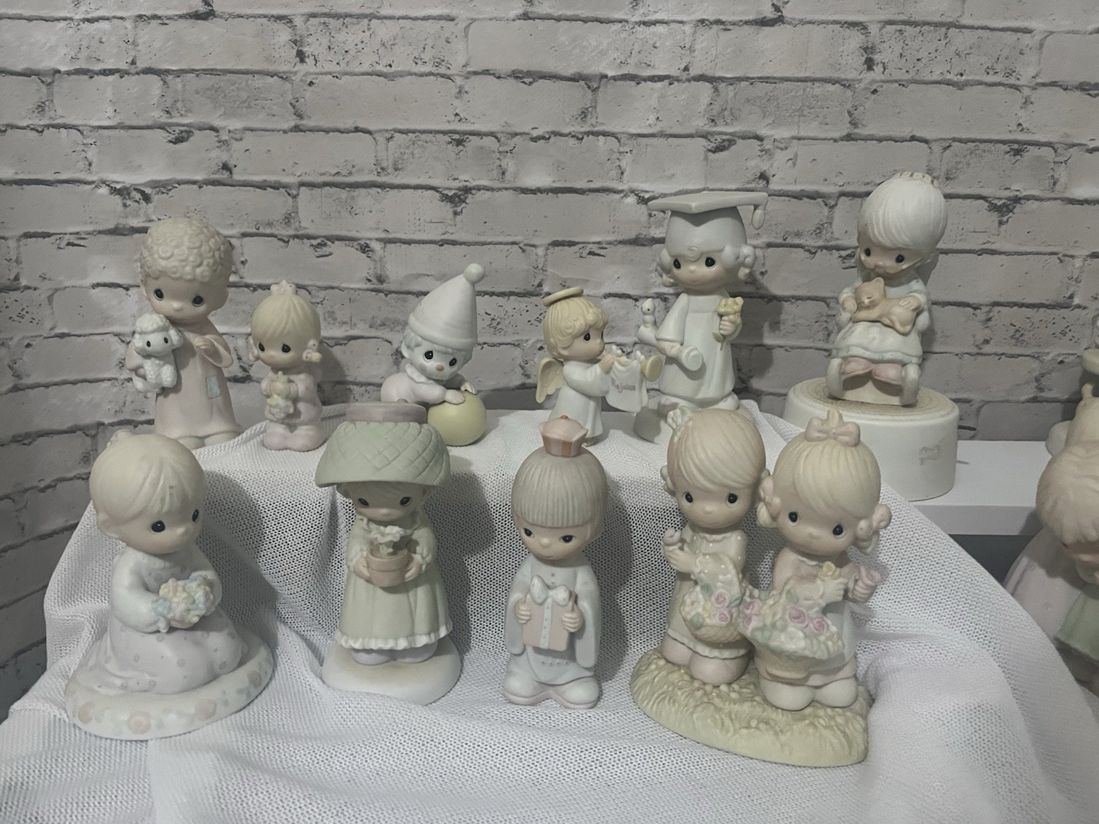 Precious Moments Porcelain Figurine 1970’s -2000’s Lot of 50