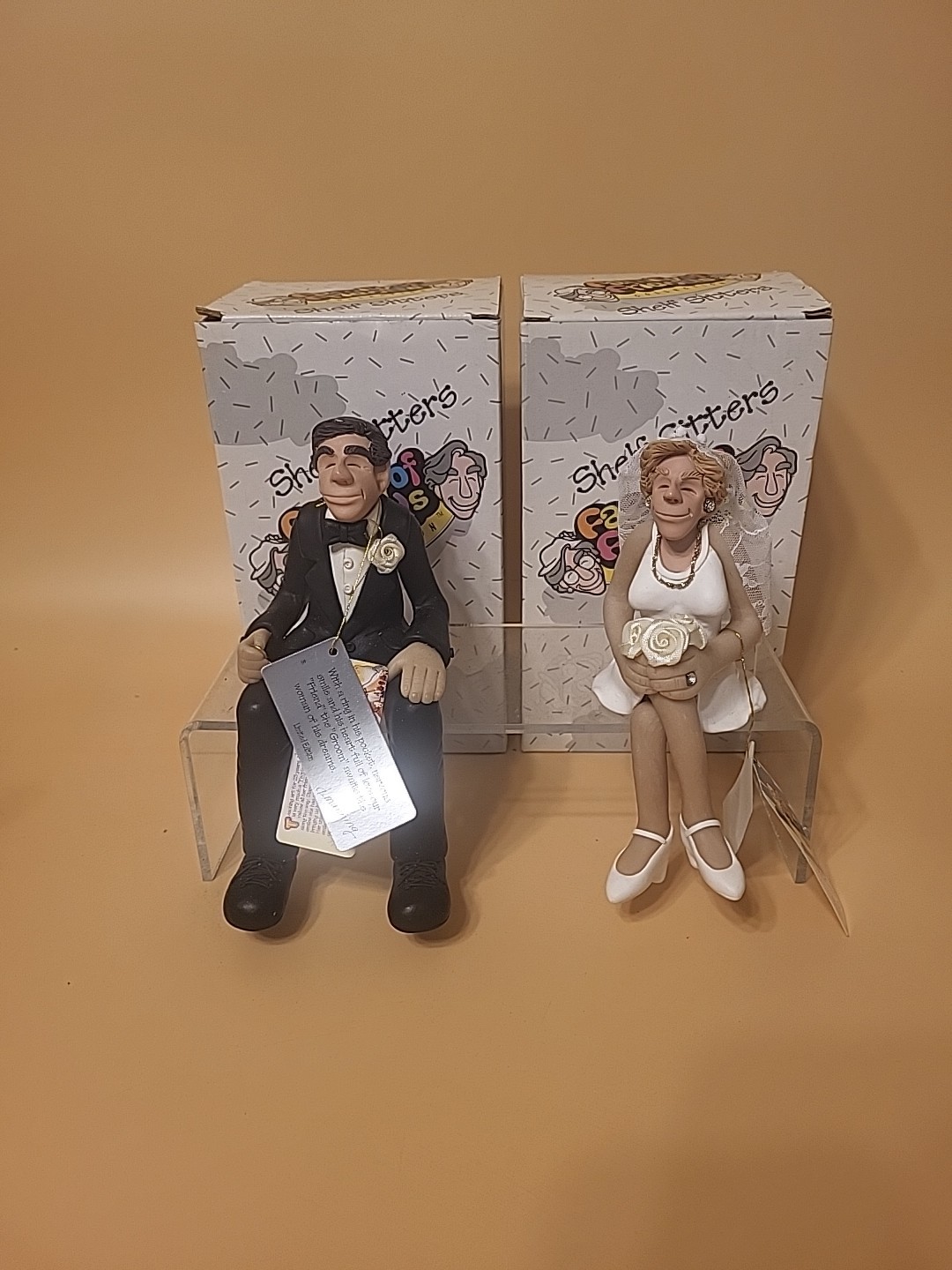 Family Of Friends D. Manning Ltd Edition BRIDE & GROOM Open Boxes New Tags