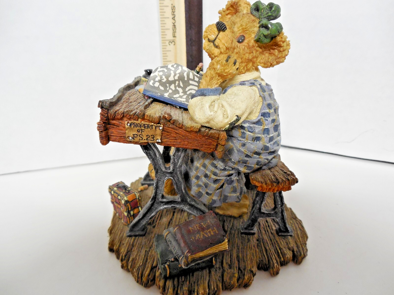 Boyds Bearstones #228364 Amy B. Bearsdale “Is it Lunchtime Yet?” 4 in tall