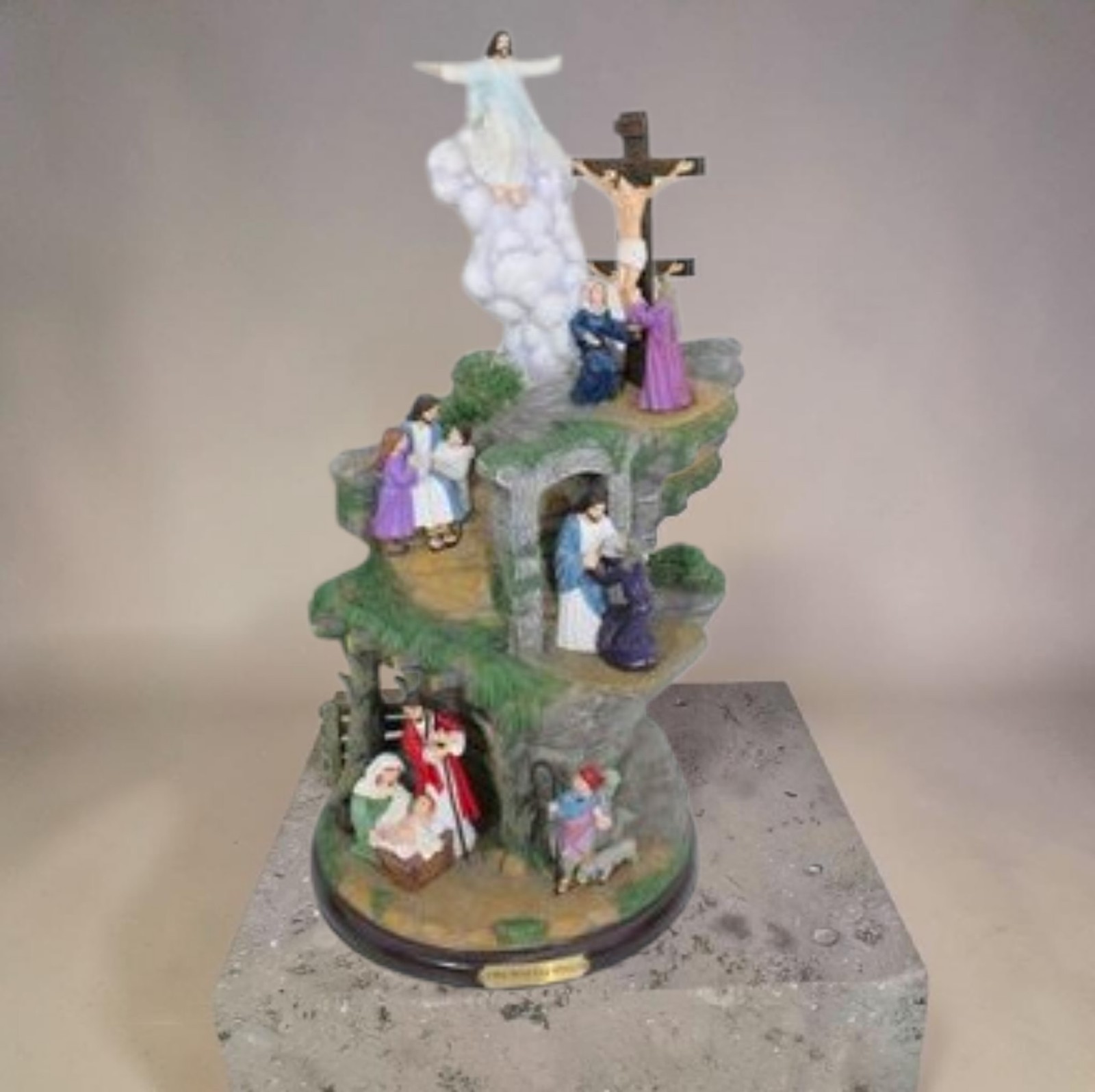 Thomas Kinkade “Life of Christ” Masterpiece Sculpture, LE Collectible