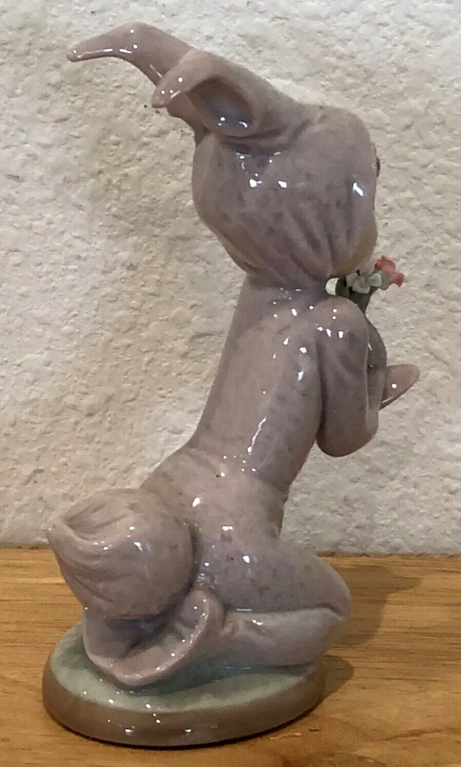 VINTAGE RETIRED LLADRO “BUNNY BOY WITH WILDFLOWERS” 1507 FIGURINE ORIGINAL BOX