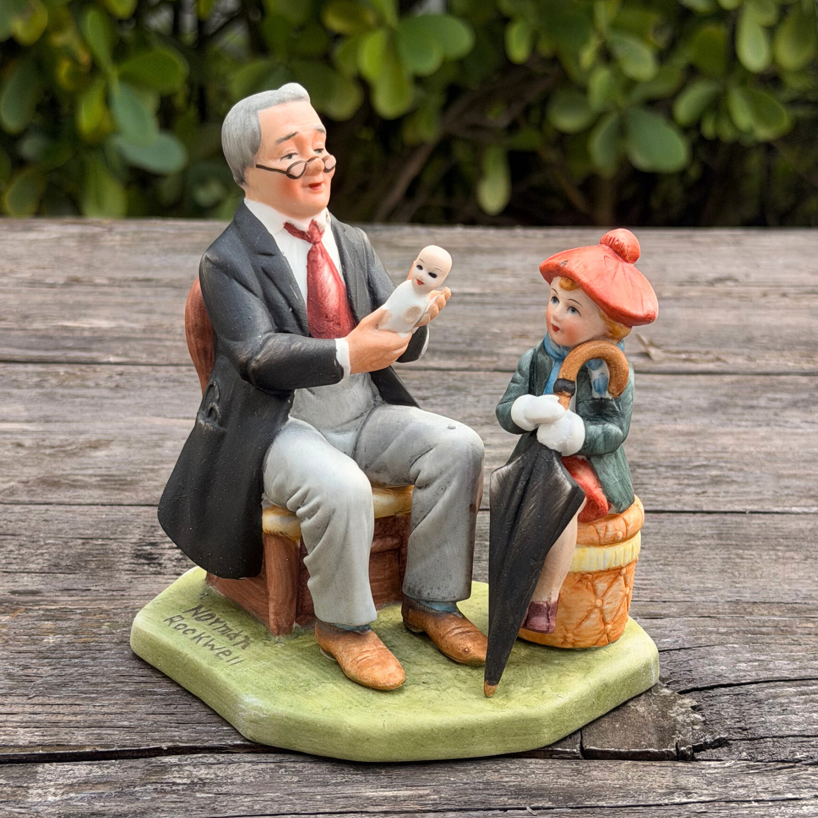 Norman Rockwell 1980 THE DOCTOR AND THE DOLL LImited Edition Collector’s Club