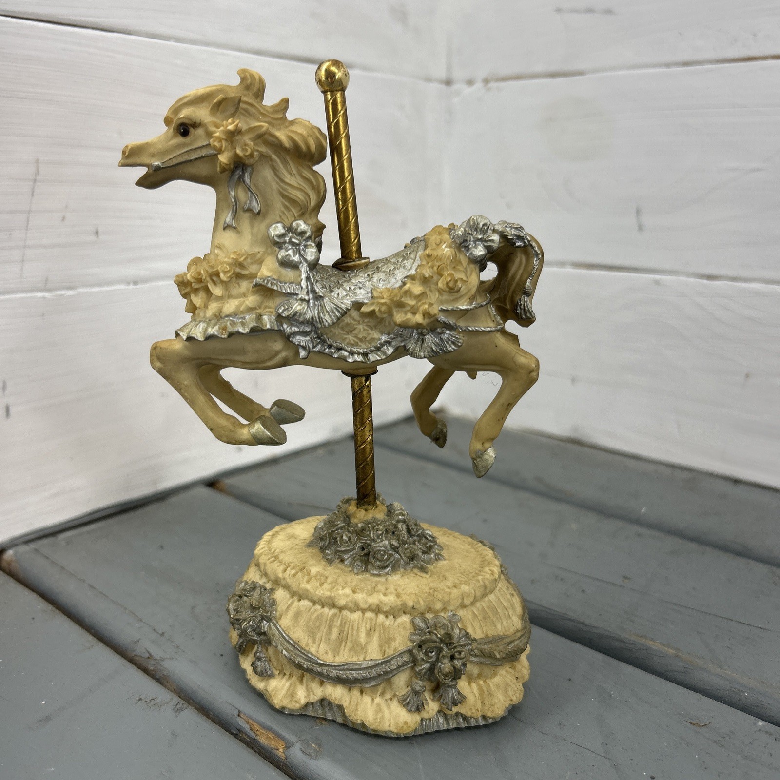 Heritage House Melodies County Fair Carousel Horse “You Are My Sunshine” #18