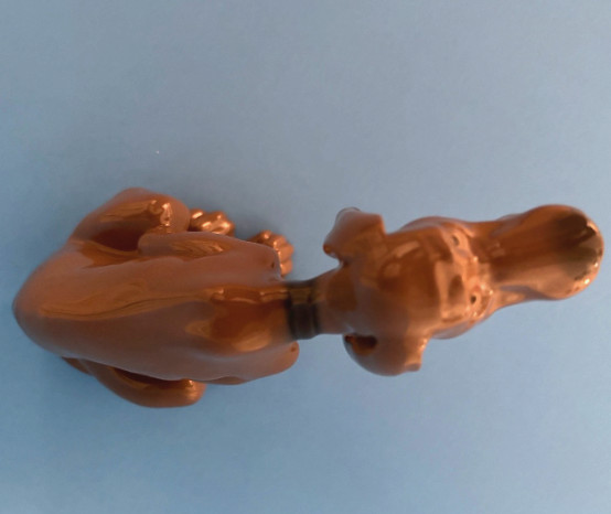 Lladro 5111 “Timid Dog” Apprehensive Bloodhound Puppy Dog – MWOB, RV$485