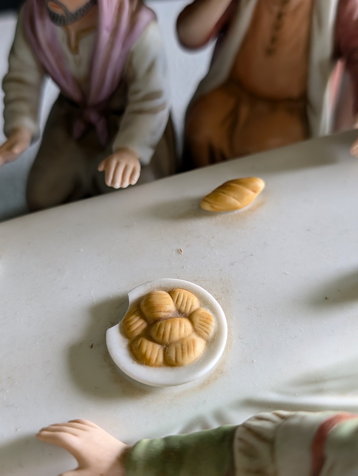 Home Interiors The Last Supper Jesus & Disciples Porcelain Figurines 89880 14 pc