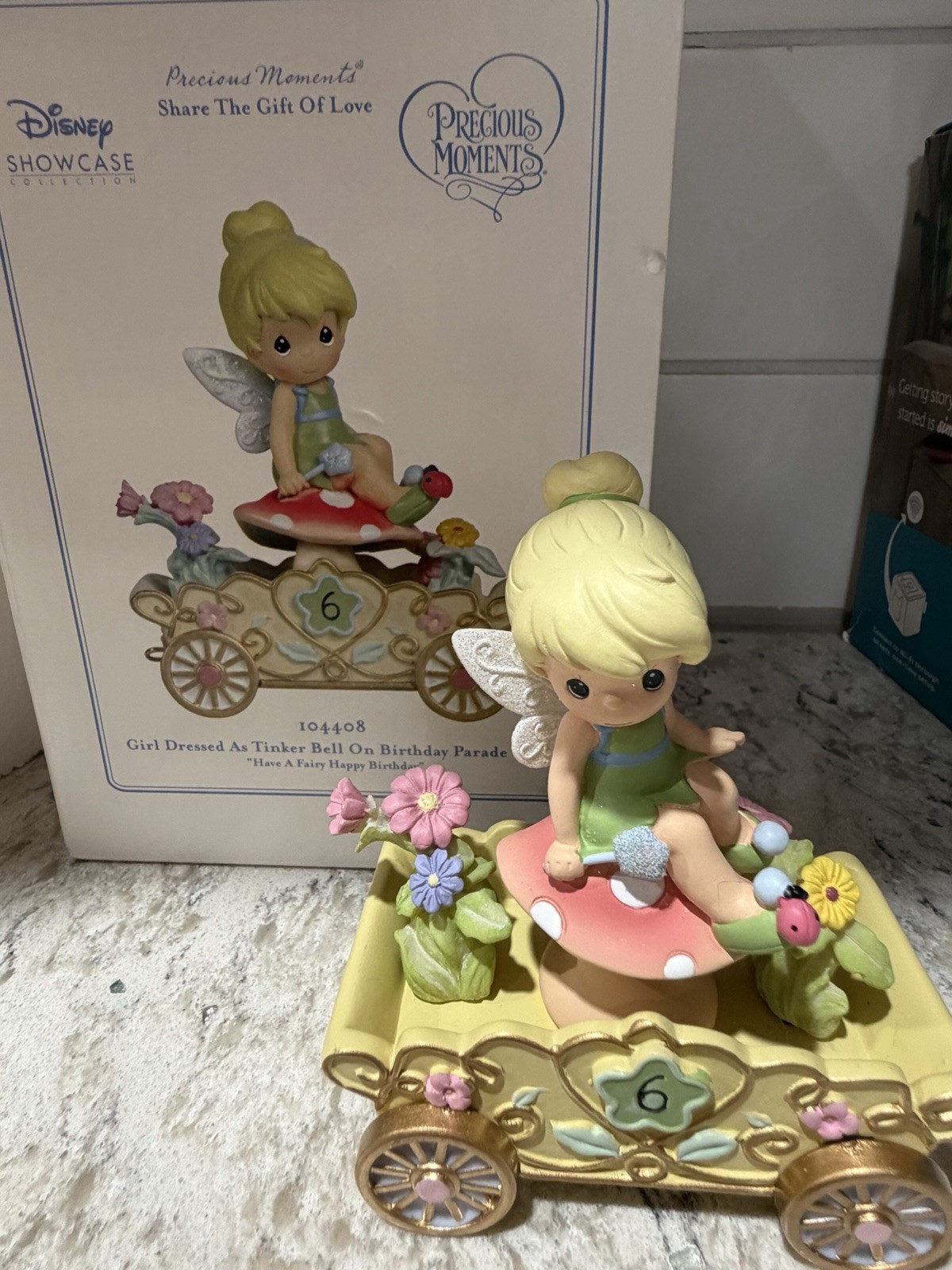 Precious Moments x Disney Princess Birthday Parade #6 Tinkerbell Have A Fairy