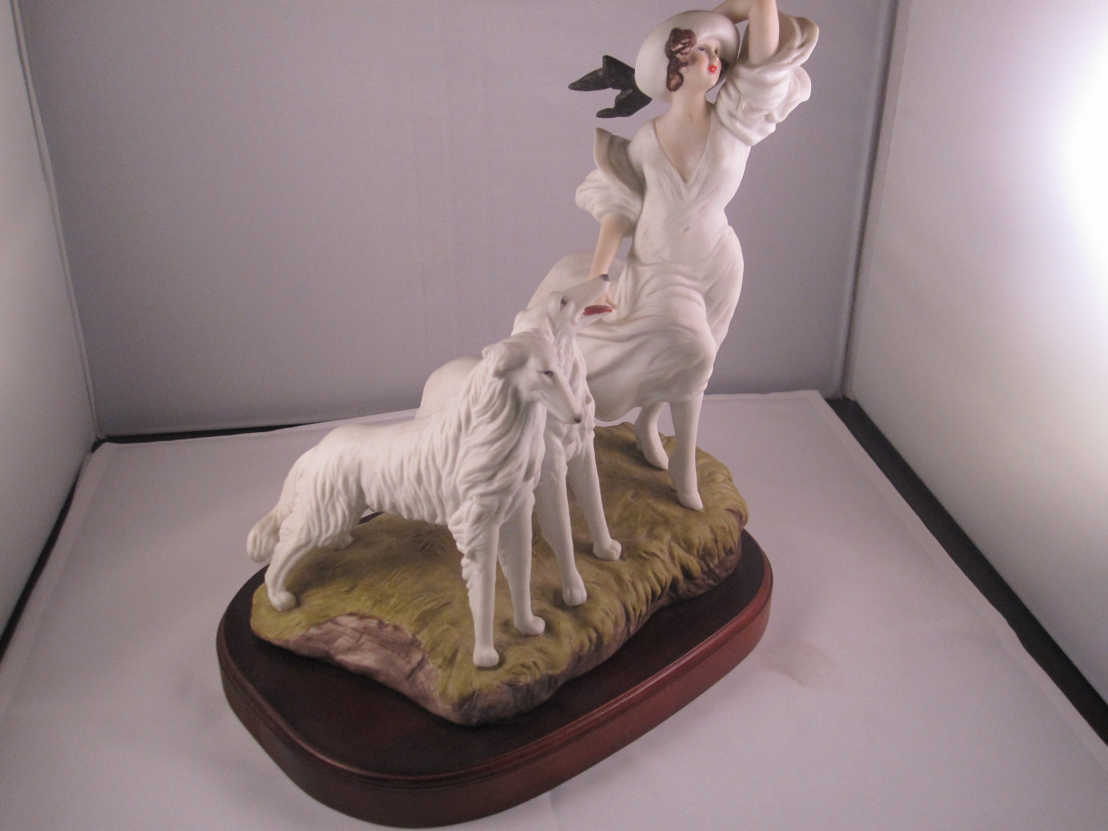 Louis ICART Figurine 1984 HP “1929 Joie De Vivre” Art Deco 210 of Ltd Ed.10,000