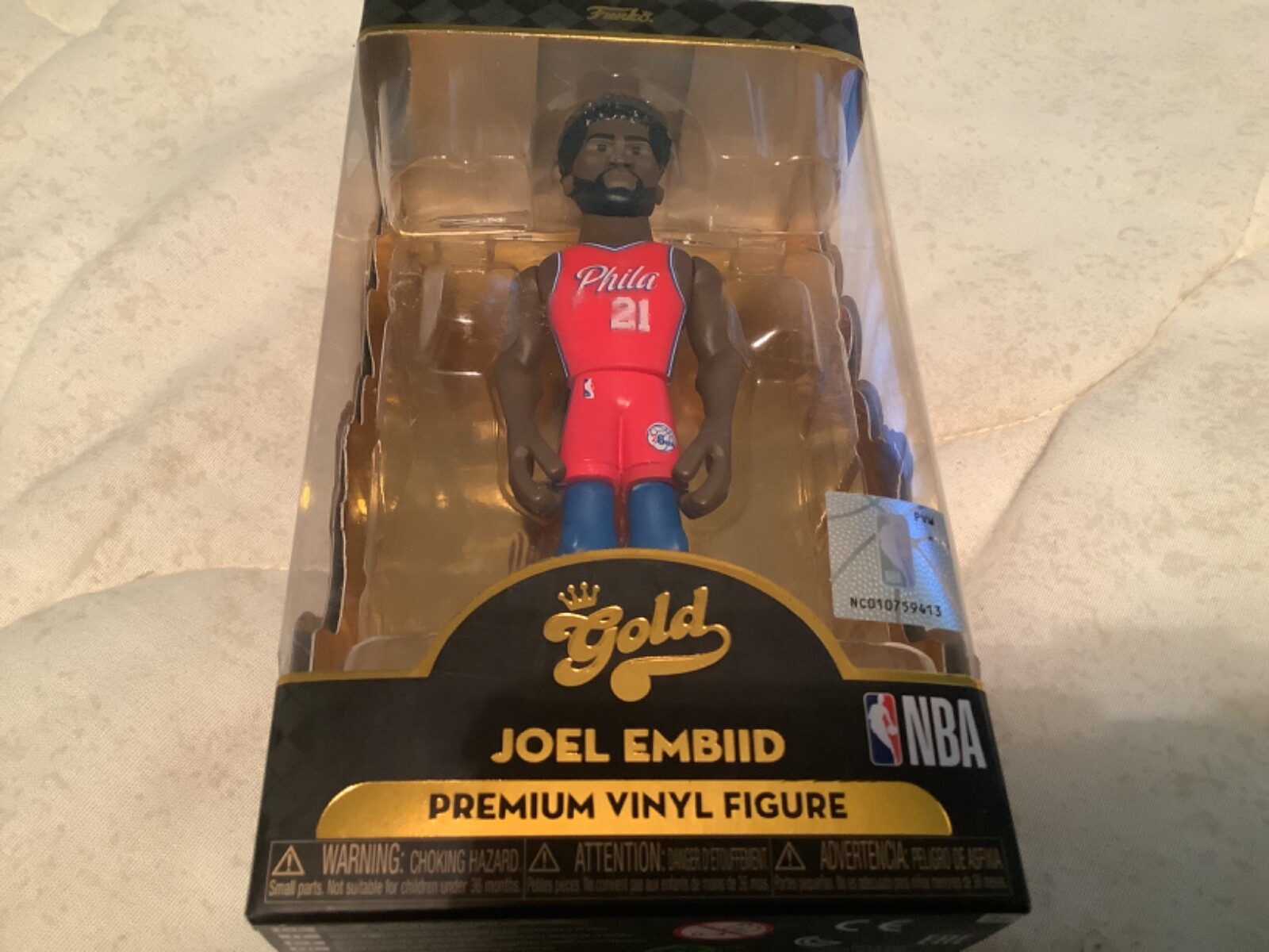 Funko Gold Joel Embiid Vinyl Figurine NBA