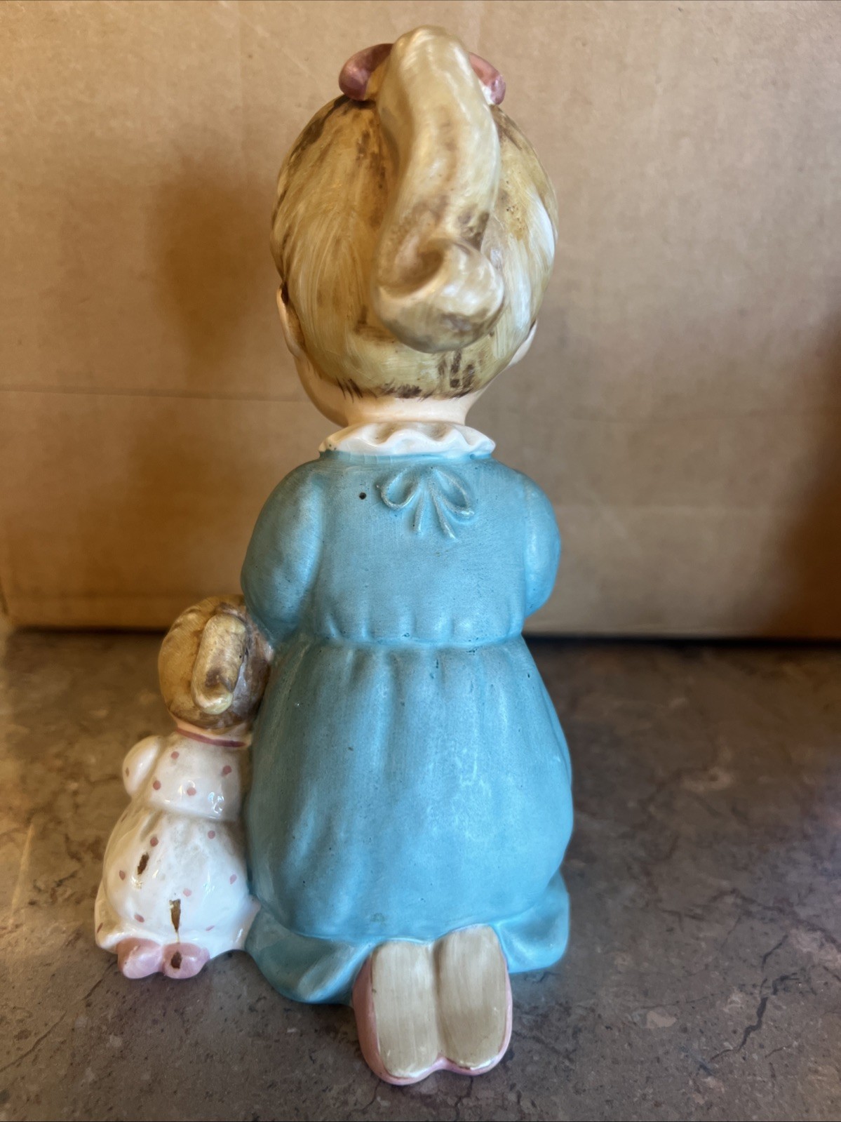 Vintage Goebel Praying Boy/ Girls Figures A Childs Prayer & Bless Us All