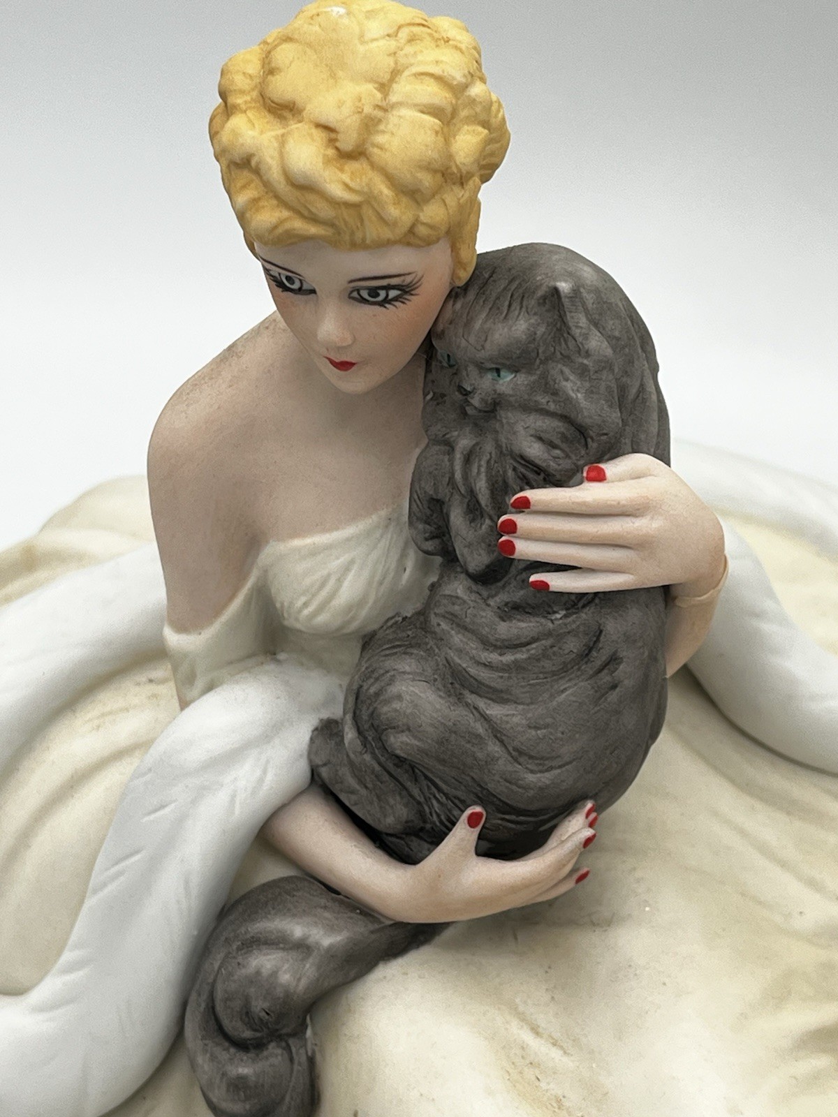 Louis Icart Enigme 1935 Heirloom Tradition Ltd Ed 205/7500 Figurine COA Art Deco