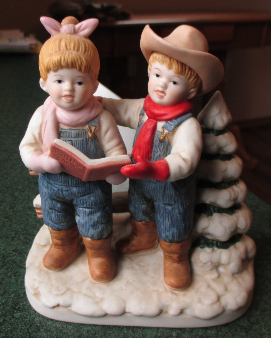 Home Interiors HOMCO Denim Days Let’s Go Caroling #15341 Christmas 1998
