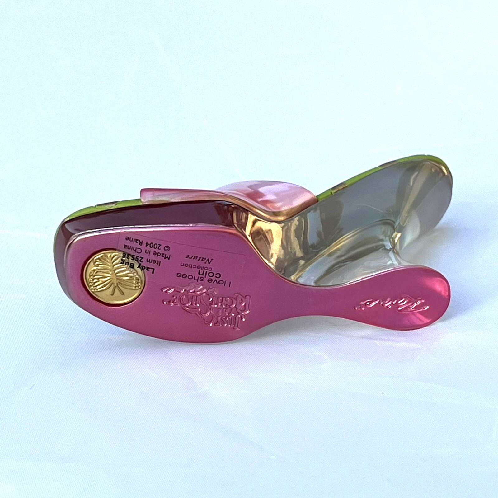 Just the Right Shoe LADY BUG, Raine, Coin Collection, #25538 FREE SHIPPING,