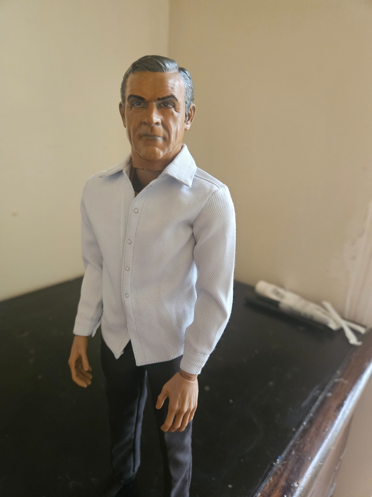 12 inch Diamonds are forever Bond 007 custom/ hand painted figure